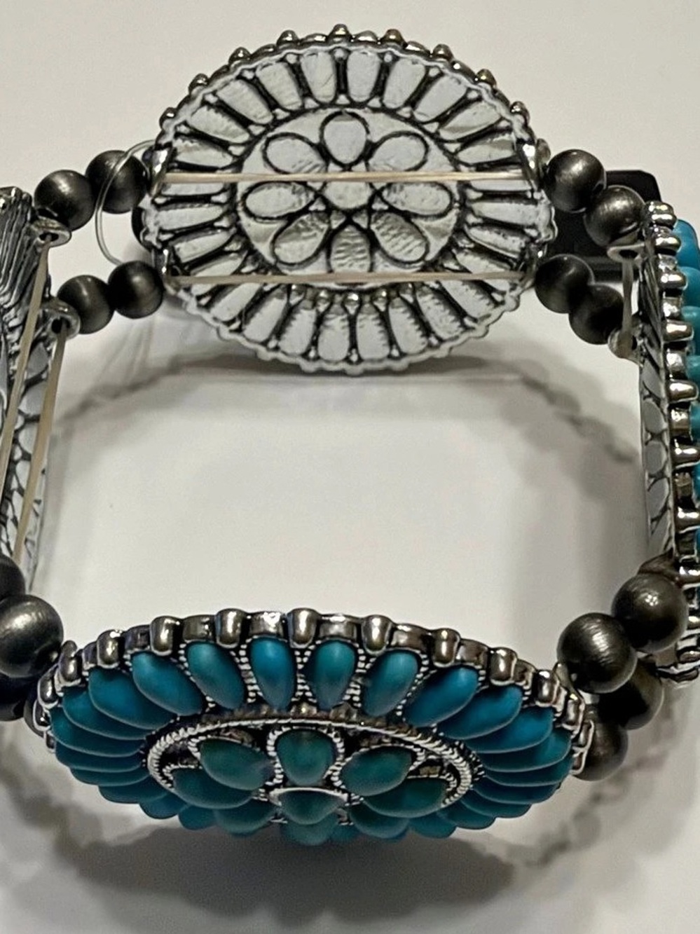 AKIRA Turquoise Statement Bracelet